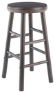 Shelby 2-Pc Swivel Seat Counter Stool Set, Oyster Gray