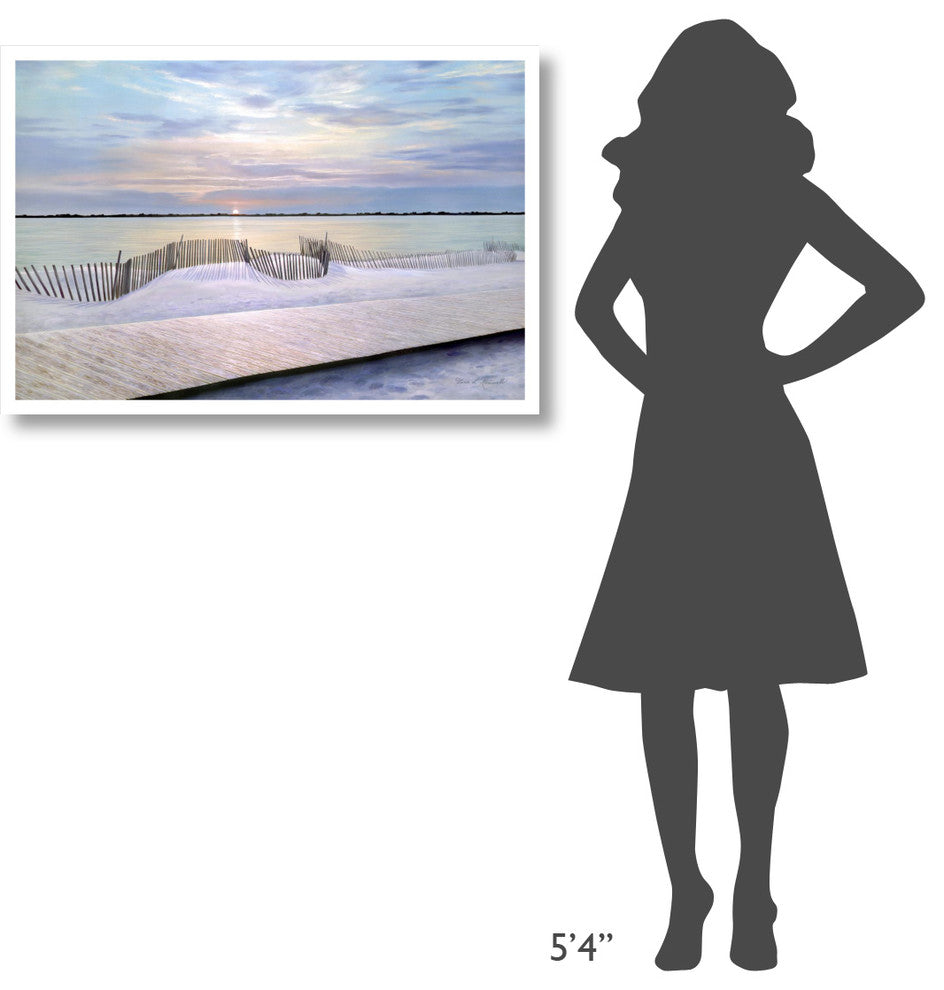 "Twilight Time" Digital Paper Print by Diane Romanello, 38"x26"