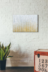 Epic Graffiti "Silver Water GOLD" Giclee Canvas Wall Art, 18"x26"