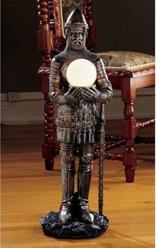 Sir Percivals Illuminated Sculpture