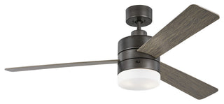 Era LED 52" Ceiling Fan, Aged Pewter