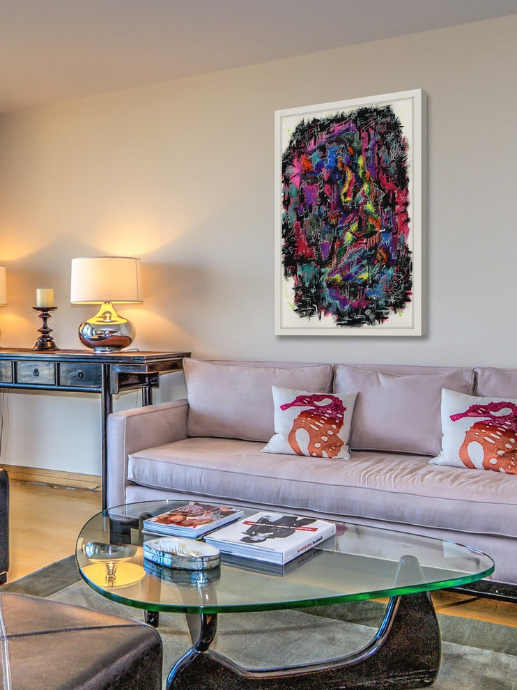 Marmont Hill, "Freaked" by Sloane Kady Framed Painting Print, 20x30