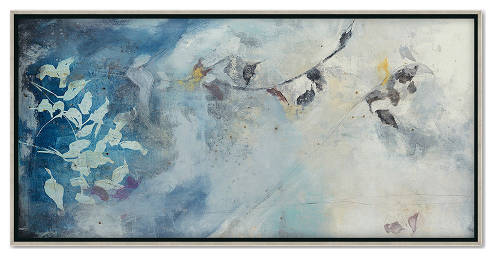 Song Writer 2 Fine Art Print, Silver, 22"x44"