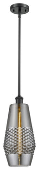 Innovations 516-1S-BK-G683-7 1-Light Mini Pendant, Matte Black