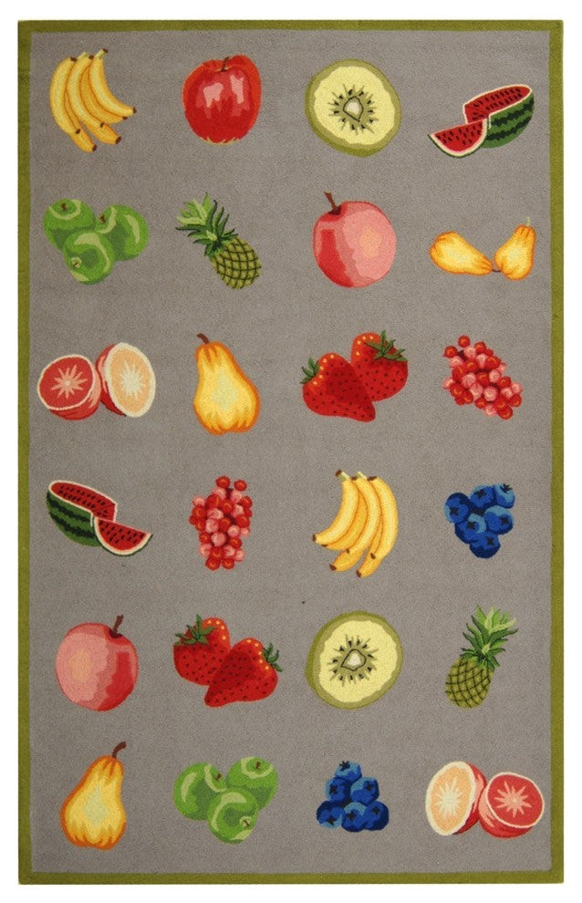 Safavieh Chelsea hk265b Rug, Stone, 3'0"x3'0" Round