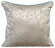 Blue Decorative Pillow Covers 18"x18" Silk, Morning Currents