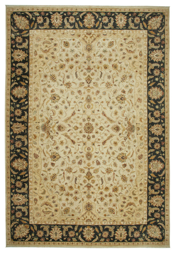 Rug N Carpet - Handwoven Oriental 13' 8" x 19' 11" Large Oushak Area Rug