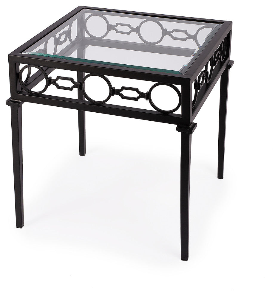 Southport Iron Outdoor End Table
