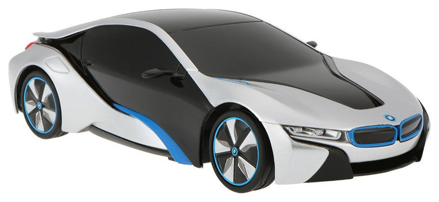 1:24 Rc Bmw I8 Concept Rc Sports Car, Silver
