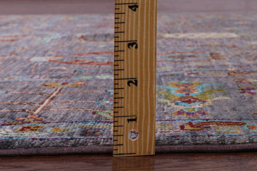 5' 0" X 7' 0" Persian Tabriz Hand Knotted Rug - Q12368