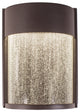 Modern Forms Rain LED Wall Light, Bronze, 8"