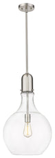 Innovations Lighting 492-1S-SN-G582-14-LED Amherst 1 Light 13.75" Pendant