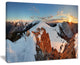 "Slovakia Frozen Landscape" Panorama Landscape Wall Art, 20"x12"