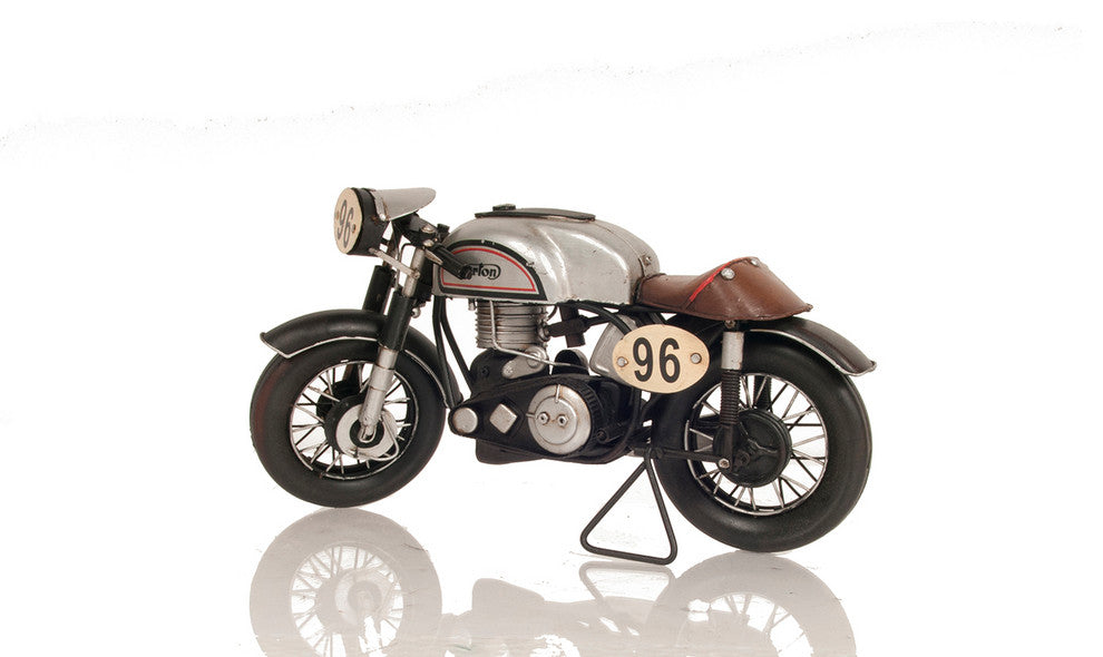 1952 NORTON MANX 1:8 METAL HANDMADE SCALED MODEL scale model Motorcycle