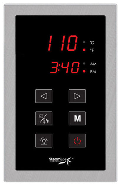 Touch Panel Control System, Brushed Nickel