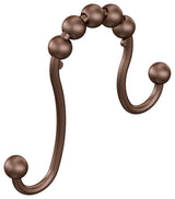 Moen Shower Curtain Rings, 12-Pack, Old World Bronze