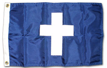Chaplain, 16"x24" Nylon Flag