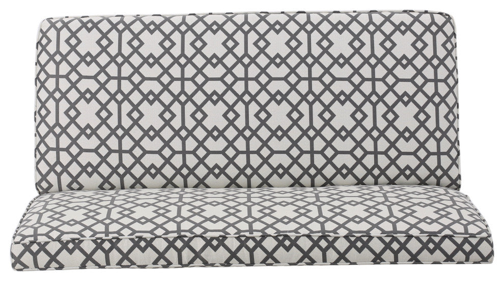 Charlotte Modern Fabric Loveseat
