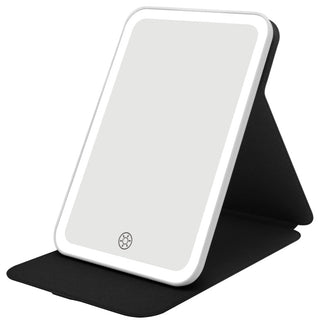 Touch Tablet Mini Tri Tone Led Makeup Mirror, Black