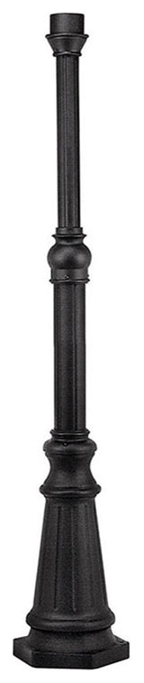 Hinkley 6638BK 6.5' Surface Mount Post, Black