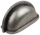3" Center Classic Bin Pull, Set of 10, Weathered Nickel