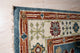 Hand-Knotted Wool Blue/Ivory Traditional All Over Traditional Knot Rug, 10'x14'