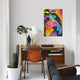 "Prissy" by Dean Russo, Canvas Print, 18"x12"