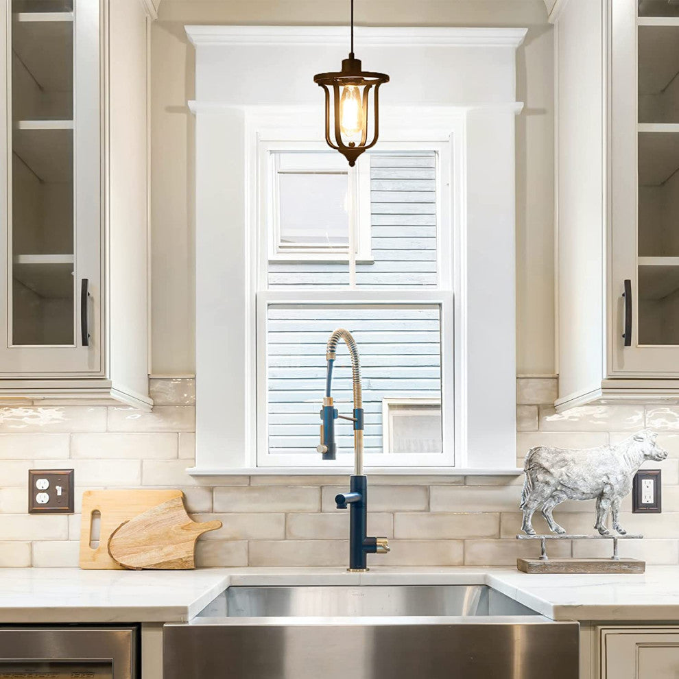 Plug, Pendant Light Fixture Vintage Black Pendant Lamp