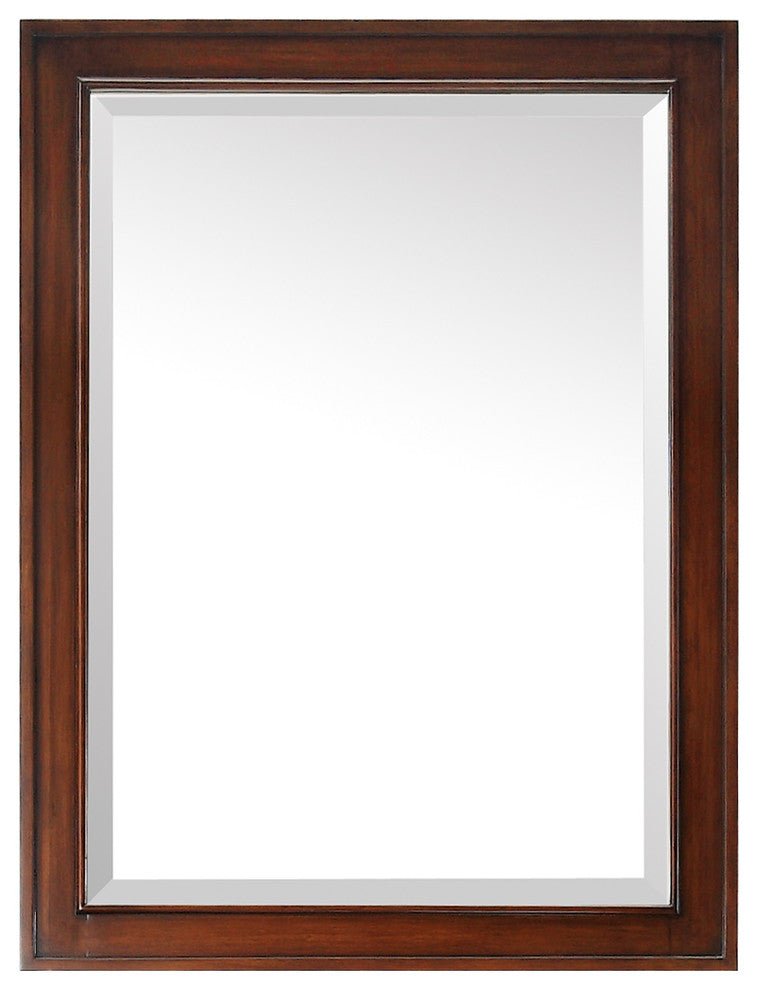 Avanity Brentwood Mirror, New Walnut Finish, 24"