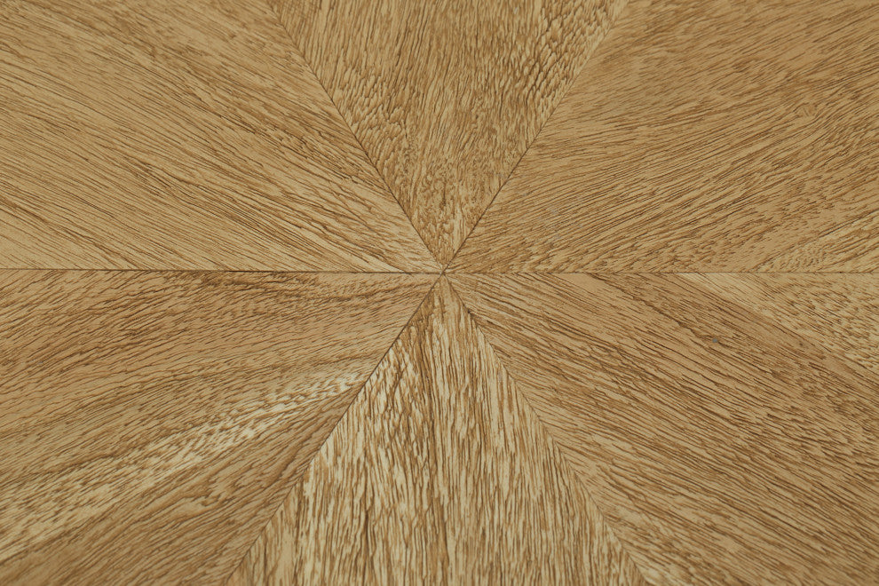 Diamante Oak Veneer End Table, Oak