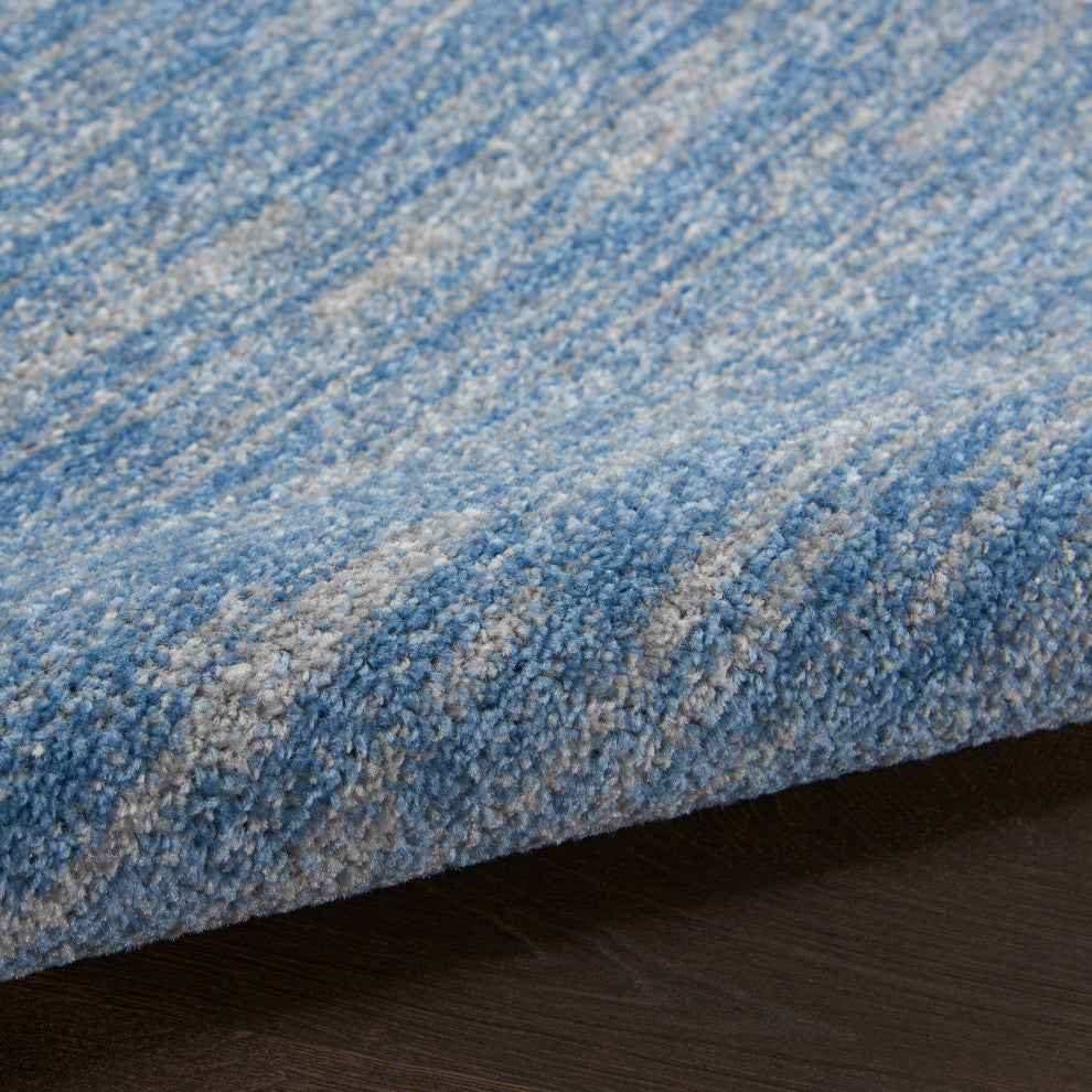 Nourison Essentials 9' x Square Blue/Grey Outdoor Area Rug