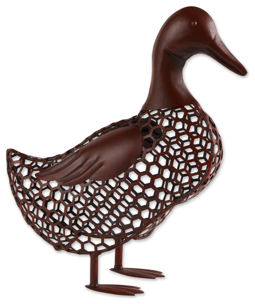 Chicken Wire Duck Sculpture