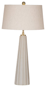 Wythe Table Lamp - Beige Cement