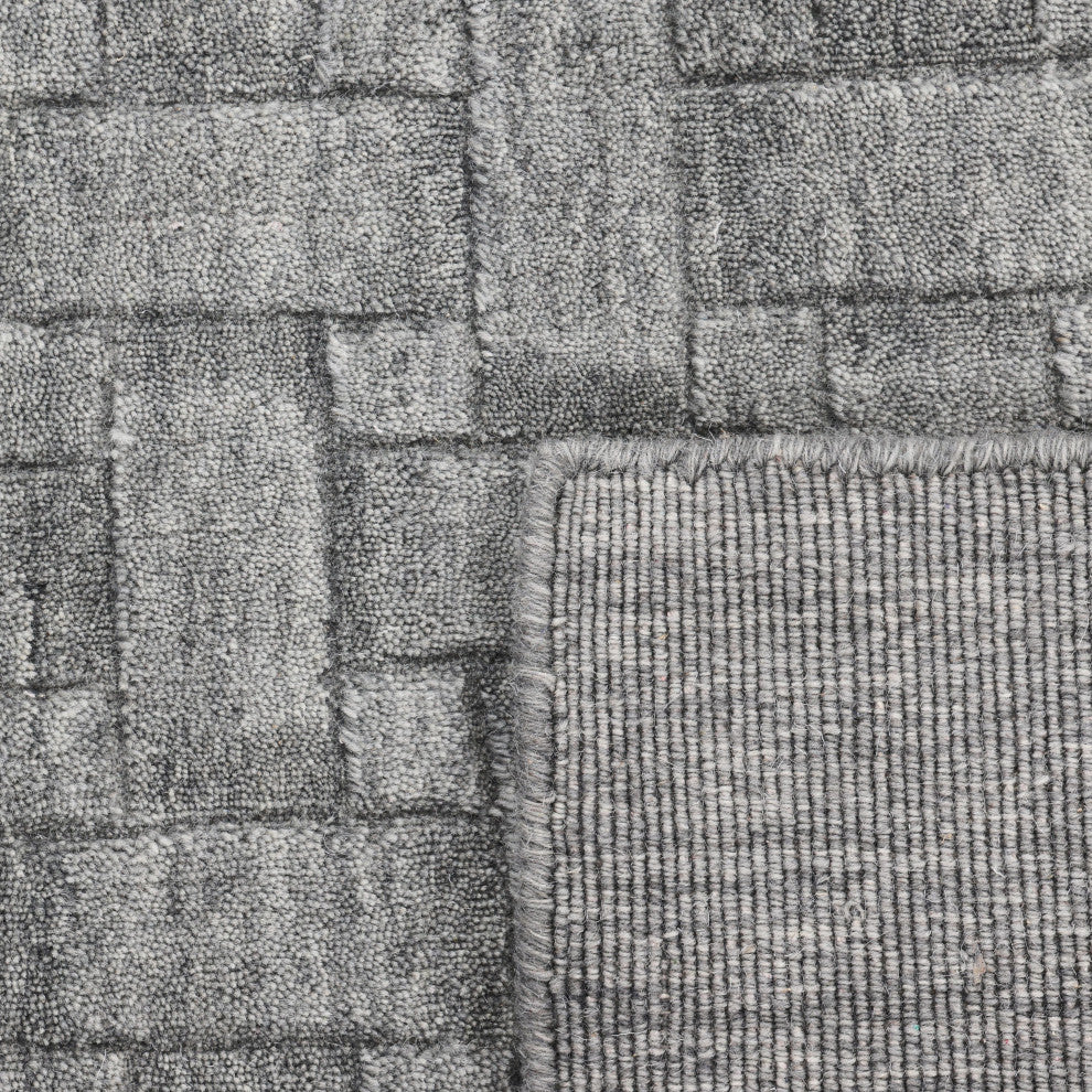 Peyton One-of-a-Kind Handmade Area Rug Gray, 5' 0'' x 8' 0''
