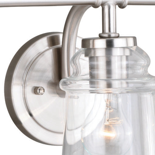 Toledo 3L Vanity Satin Nickel