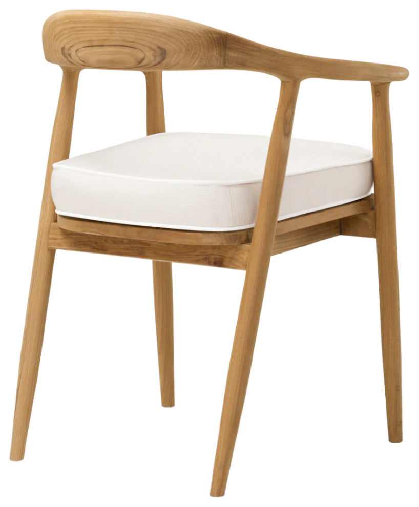 Natural Teak Outdoor Dining Chair, Eichholtz Beale