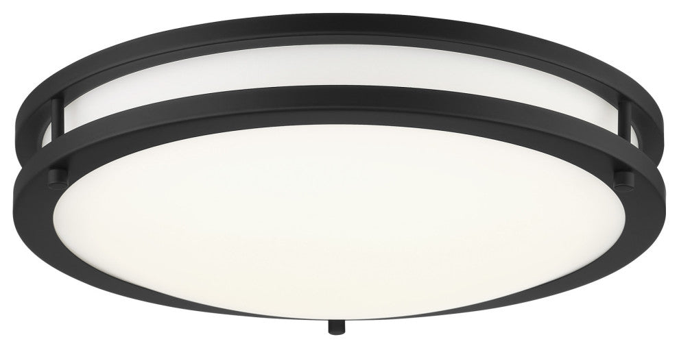 Minka Lavery LED Flush Mount, Coal