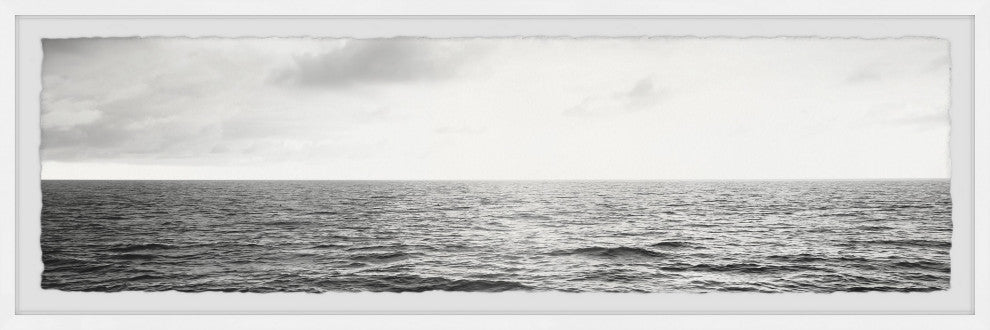 "Voice of the Sea" Framed Painting Print, 45x15