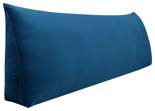 Bed Headboard Wedge Reading Pillow Daybed Backrest Support Positioning Cushion, 76x20x8