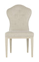 Bernhardt East Hampton Side Chair, Cerused Linen