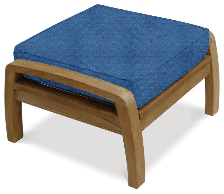 Somerset Deep Seating Ottoman, Canvas Brick