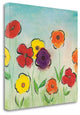 "Flowering Garden II" By Sarah Horsfall, Giclee Print on Gallery Wrap Canvas