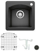 Blanco KA-440205 Diamond 15" Dual Mount Single Basin Granite - Anthracite