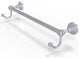 Dottingham 30" Towel Bar with Integrated Hooks, Satin Chrome