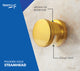 Royal 12 Kw Steam Bath Generator With Built-In Auto Drain, Polished Gold