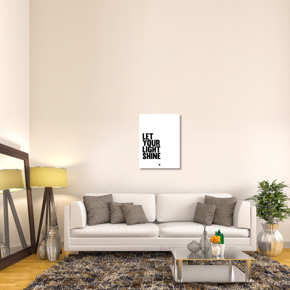 "Let Your Lite Shine Poster 1" Fine Art Print