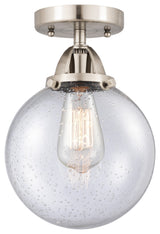 Beacon Semi-Flush Mount, Brushed Satin Nickel, Seedy, Seedy