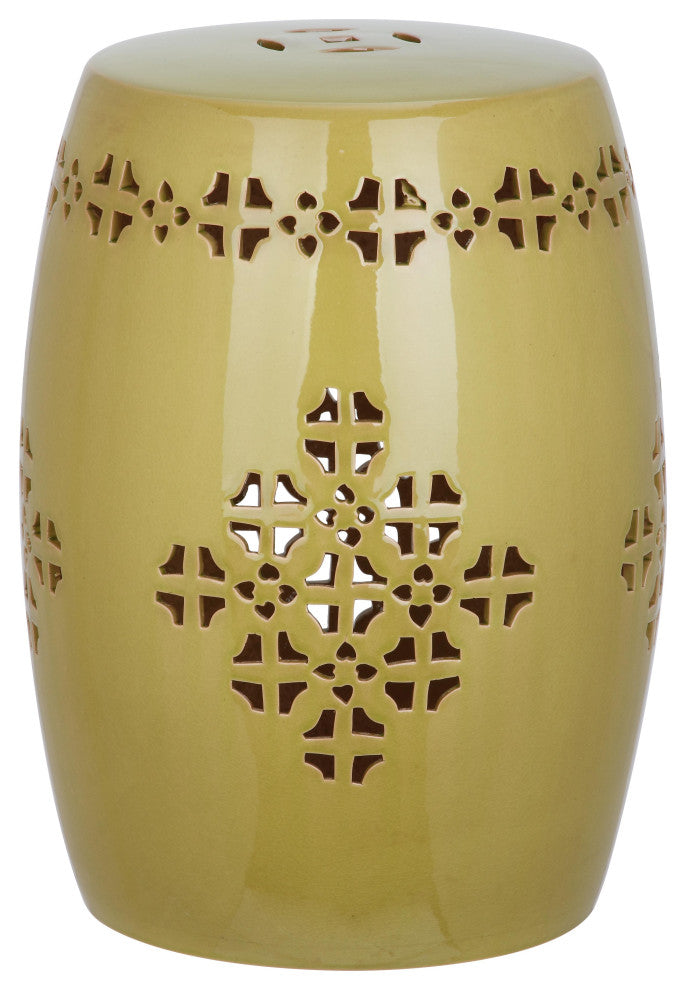 Safavieh Quatrefoil Garden Stool
