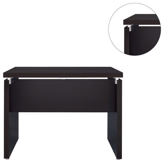 Wooden Extension Desk, Cappuccino