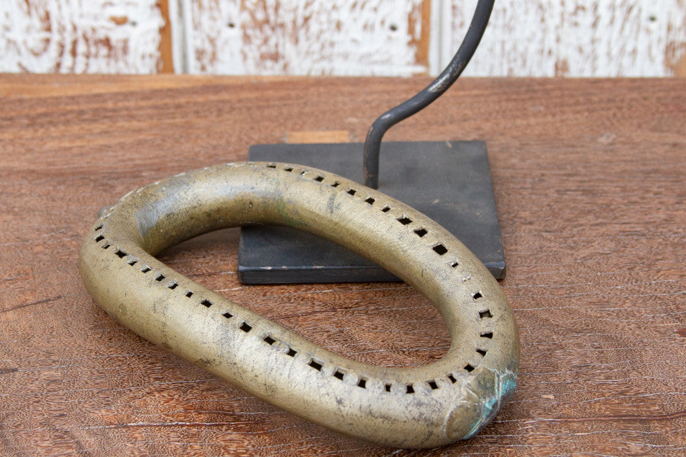 African Aged Bronze Tribal Anklet